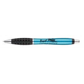 Logo Branded Clydesdale Retractable Ballpoint Pen - Blue