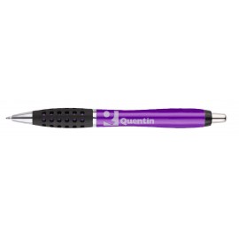 Custom Imprinted Clydesdale Retractable Ballpoint Pen - Purple