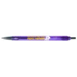 CMF Retractable Ballpoint Pen - Purple Logo Branded