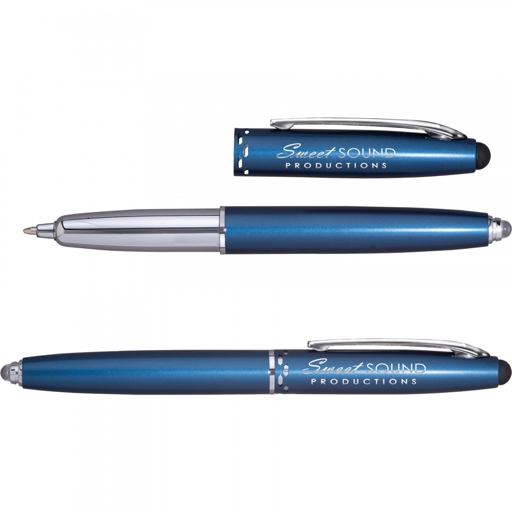 Custom Imprinted Schifano Triple Function Pen Custom Imprinted Schifano Triple Function Pen