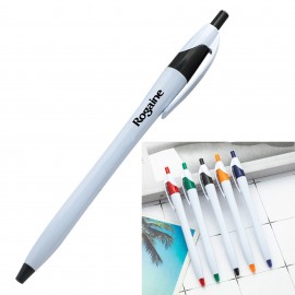 Logo Branded Plastic Ballpoint Pen