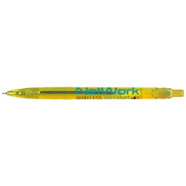 Custom Imprinted DGP Argent Pen (Yellow)