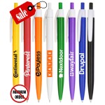 Union Printed - Click-Stick Promo Pen with 1-Color Print - No Minimum - 121A Logo Branded