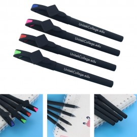 Custom Imprinted ABS QR Code Sleek Write Gel Pen