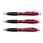 Curvaceous Ballpoint Stylus Logo Branded