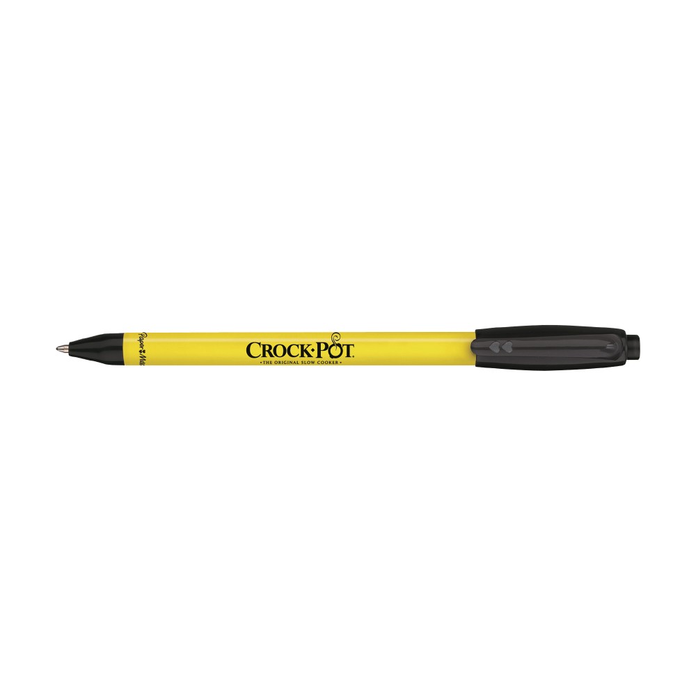 Custom Imprinted Paper Mate Sport RT Yellow Barrel - Black Ink - Black Custom Imprinted Paper Mate Sport RT Yellow Barrel - Black Ink - Black