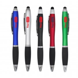 Twist Action Stylus Ballpoint Pen Logo Branded  Twist Action Stylus Ballpoint Pen Logo Branded