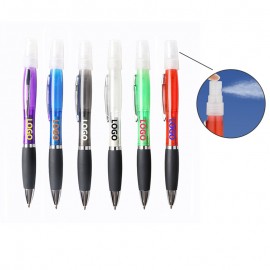 Custom Engraved 2-in-1 Portable Spray Ballpoint Pen for Alcohol Mist