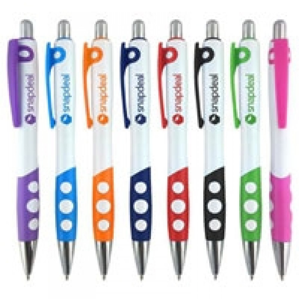 Landon White Pen Custom Imprinted Landon White Pen Custom Imprinted
