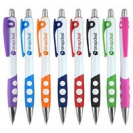 Landon White Pen Logo Branded