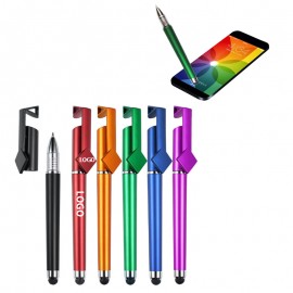 3-in-1 QR Code Stylus Pen W/Phone Stand Logo Branded