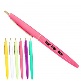 Logo Branded Colorful Ballpoint Pen  Logo Branded Colorful Ballpoint Pen
