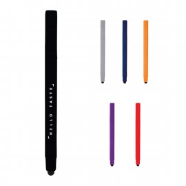 Ambassador Square Ballpoint Stylus Logo Branded