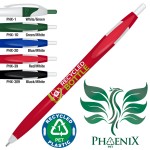 Logo Branded Phoenix 100% Recyeled P.E.T. Plastic Ballpoint Pen