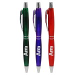 Closeout Promotional Colored "Lustrous" Pen -- No Minumum Custom Engraved