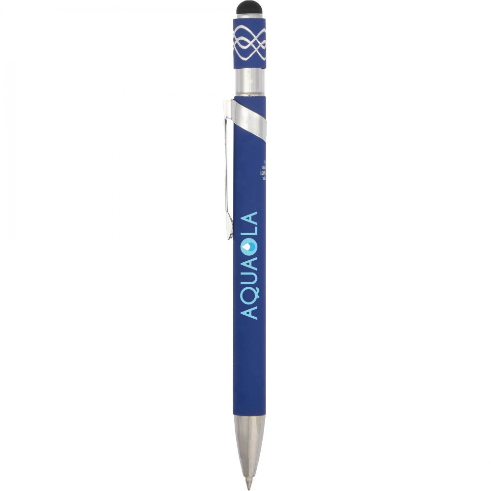 Simple Fidget Recycled Stylus Gel Pen Custom Engraved Simple Fidget Recycled Stylus Gel Pen Custom Engraved