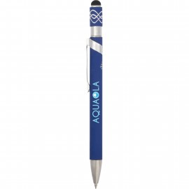 Simple Fidget Recycled Stylus Gel Pen Custom Engraved