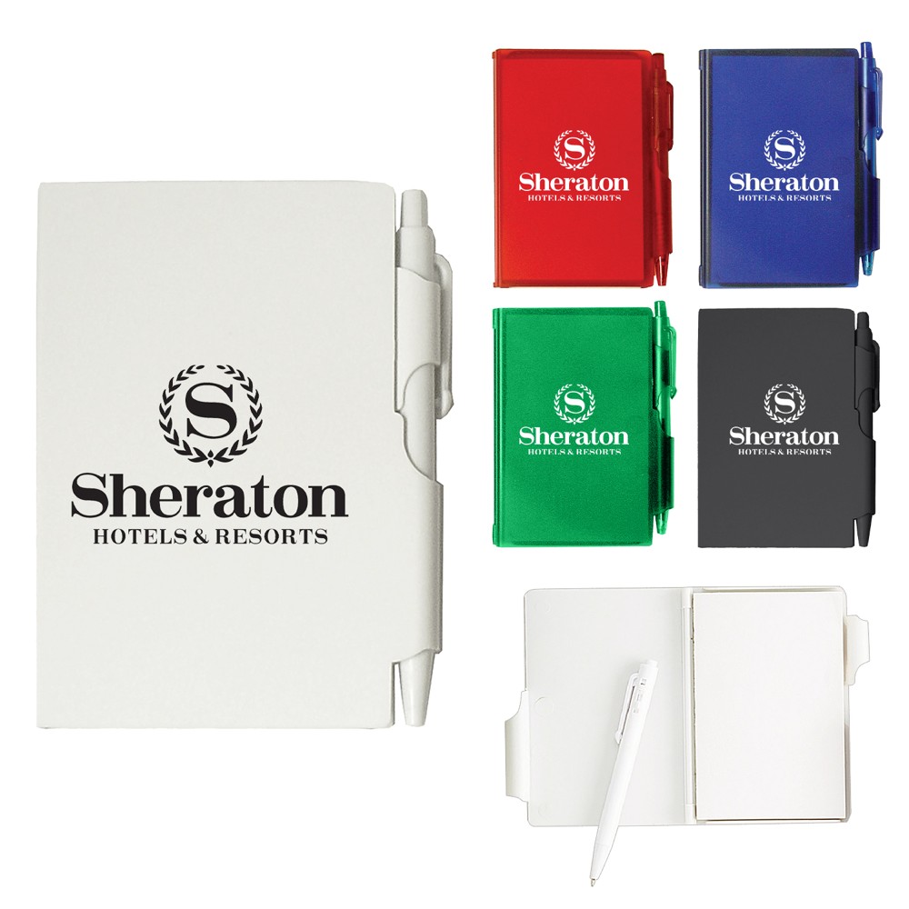 Logo Branded Memo Pad w/Pen