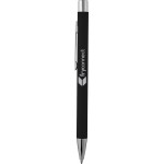 Logo Branded The Maven Soft Touch Metal Pen