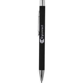 Logo Branded The Maven Soft Touch Metal Pen