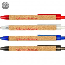 Cork 100% Cork Barrel Pen Logo Branded