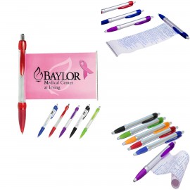 Custom Flag Banner Pen Full Print Custom Imprinted  Custom Flag Banner Pen Full Print Custom Imprinted