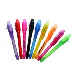 Logo Branded UV Light Secret Message Pen