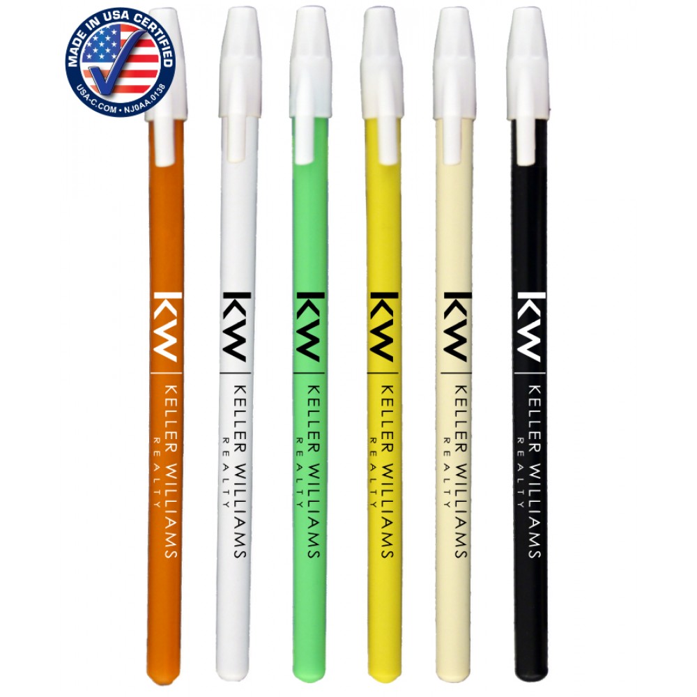 Custom Imprinted Certified USA Made - Mini Stick with Pocket Clip - 1-Color