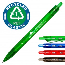 REPEAT 100% Recycled P.E.T. Ballpoint Pen Logo Branded