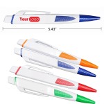 Logo Branded ABS Plastic Retractable Ballpoint Pen