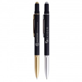 Custom Imprinted Tool Kit Stylus Twist Metal Pen (CLOSEOUT)