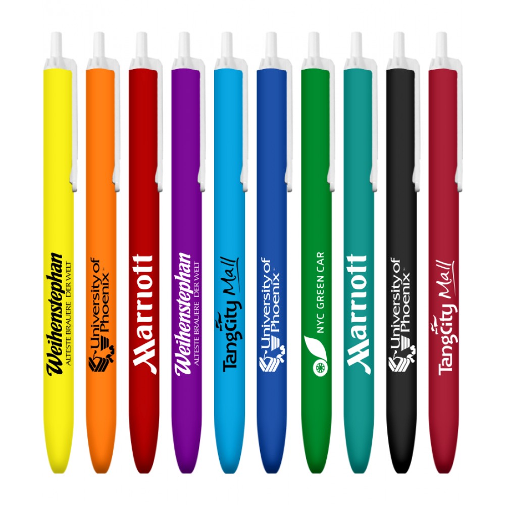 Click-A-Stick II - Colored with White Trim Logo Branded
