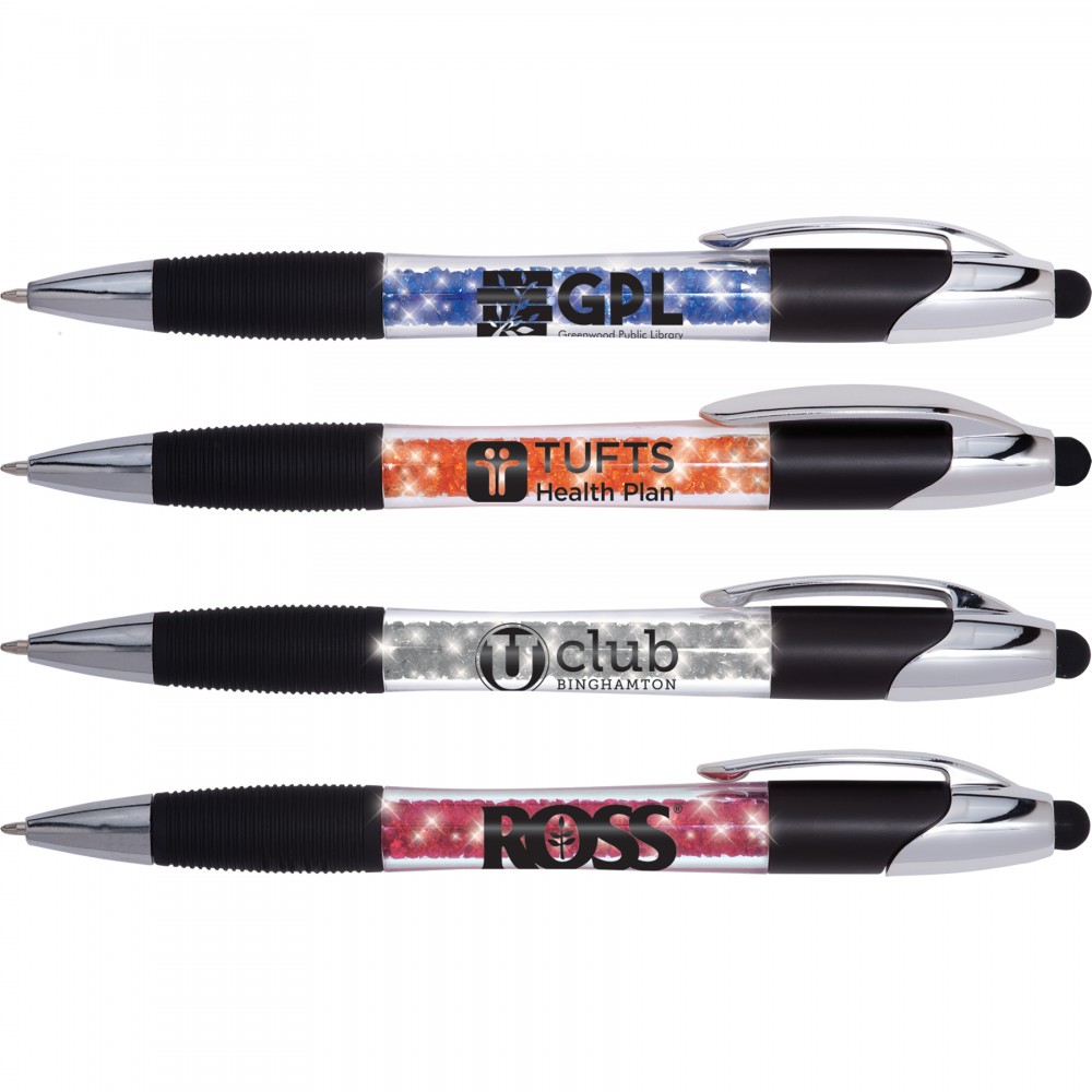 Custom Imprinted Geode Illuminated Stylus Pen