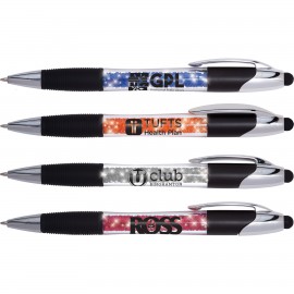 Custom Imprinted Geode Illuminated Stylus Pen