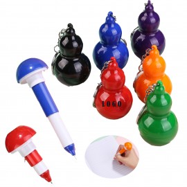 Custom Imprinted Chain Retractable Ballpoint Pen  Custom Imprinted Chain Retractable Ballpoint Pen