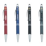 Stylus-4441 Fidget Stylus Pen (Velvet-Touch) Logo Branded