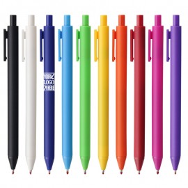 0.5mm Macaron Retractable Black Ink Gel Pens Logo Branded