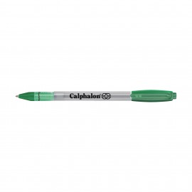 Logo Branded Paper Mate Sport RT Frosted Barrel - Blue Ink - Kelly Green