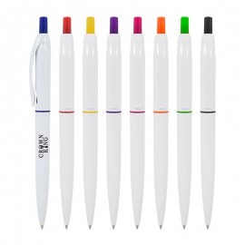 Plunger Action Roswell Pen Logo Branded  Plunger Action Roswell Pen Logo Branded