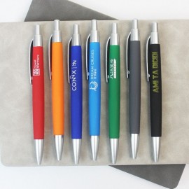 Rubberized Promotional Pen Logo Branded  Rubberized Promotional Pen Logo Branded