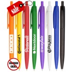 Union Printed - Click-Stick Promo Pen with 1-Color Print - No Minimum - 121S Custom Imprinted