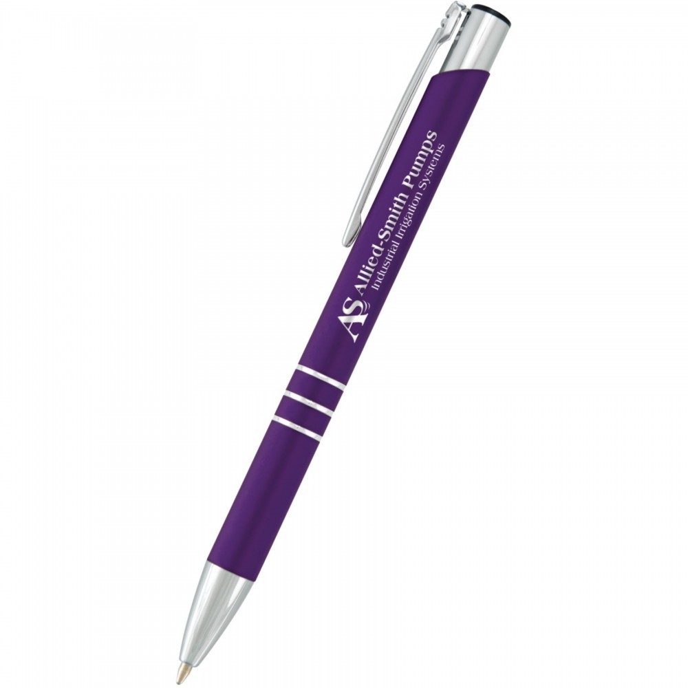 Custom Imprinted Delane Softex Luster Gel-Glide Pen