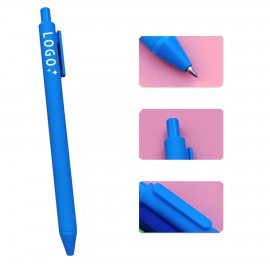 Logo Branded Macaron Plastic Pen  Logo Branded Macaron Plastic Pen