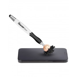 Custom Engraved Multicultural Screen Cleaner With Stylus Pen
