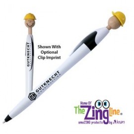 Custom Engraved Safety Smilez Pen - Light Tone
