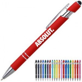 Metal Soft Touch Stylus Pen (Sufficient Stock) Logo Branded