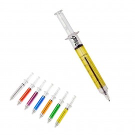 Custom Imprinted Syringe Shaped Pen  Custom Imprinted Syringe Shaped Pen