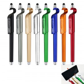 Phone Stand Stylus Gel Ballpoint Pen Custom Imprinted  Phone Stand Stylus Gel Ballpoint Pen Custom Imprinted