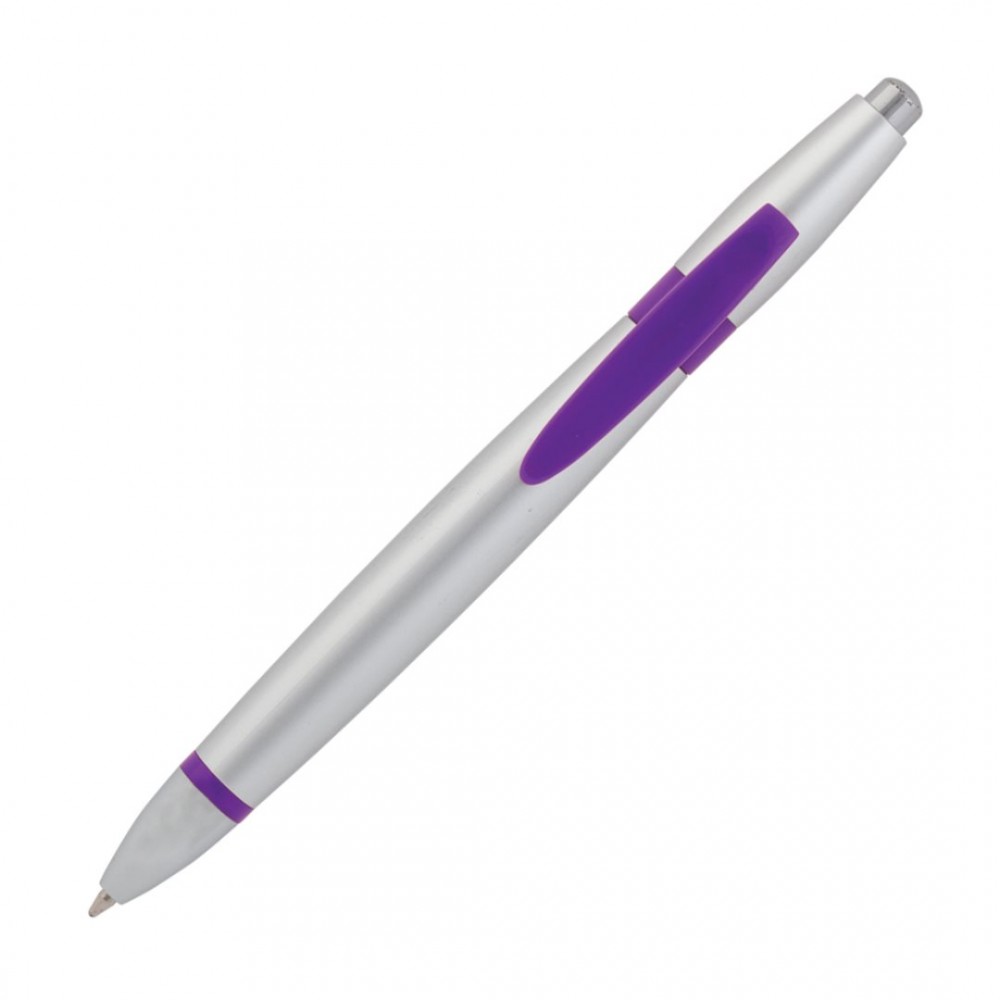 Playa Click-Action Pen - Purple Custom Imprinted