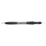Custom Engraved Kontour Retractable Ballpoint Pen (Black/White)